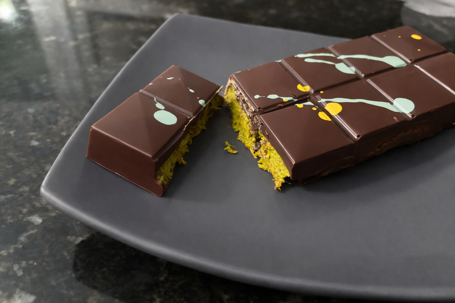 Dubai-Style Milk Chocolate Bar- Small - Image 2