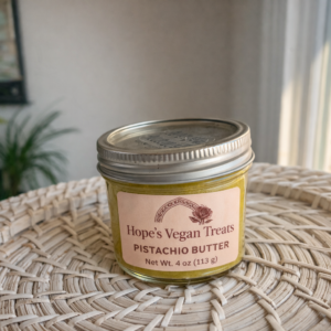 Pistachio Butter (Sweet Pistachio Spread) 🌱 4 oz