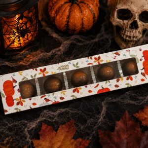 Vegan Pumpkin Spice Bonbons — 5 Piece Box