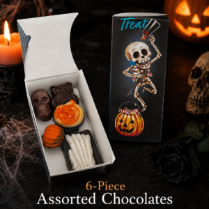 6-Piece Vegan Halloween Chocolate Assortment 🎃💀